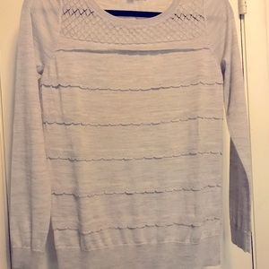 Long sleeve knit sweater. Never worn.